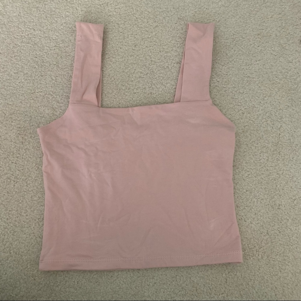 NWOT pink tank top